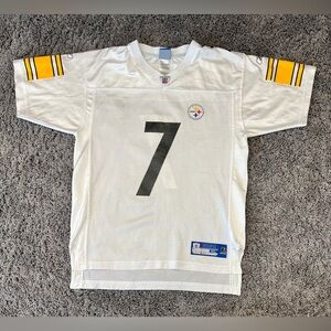 NFL Reebok Pittsburgh Steelers #7 Ben Roethlisberger Jersey Youth XL 18-20
